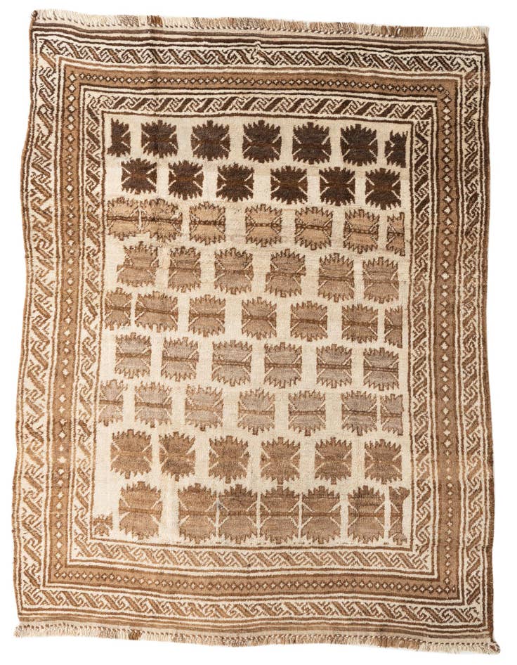 Detail image of 6' 8 x 9' Hand Knotted Darya Wool Rug