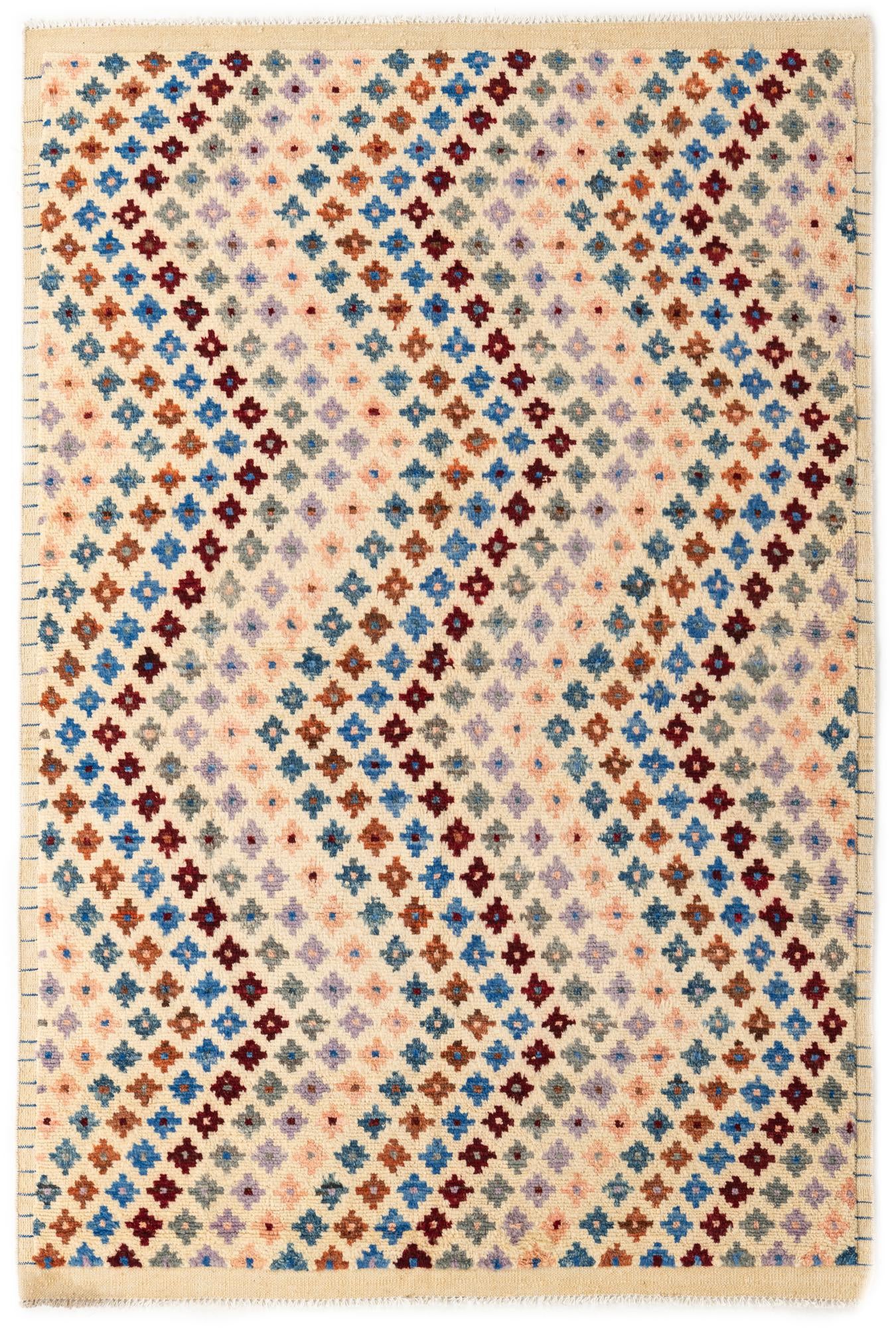 5' 6 x 8' 3 Hand Knotted Darya Wool Rug