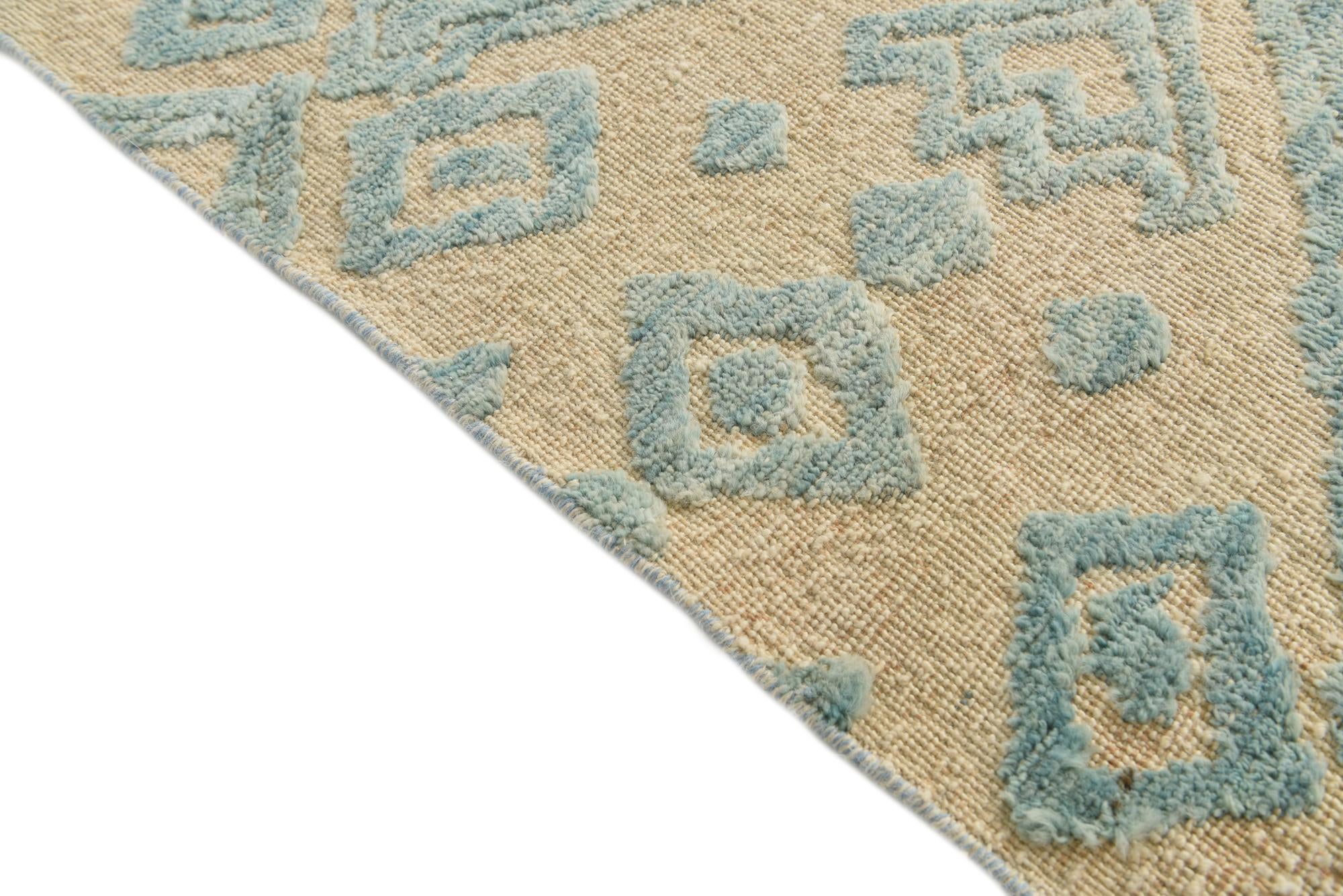 8' 4 x 10' 4 Hand Knotted Darya Wool Rug