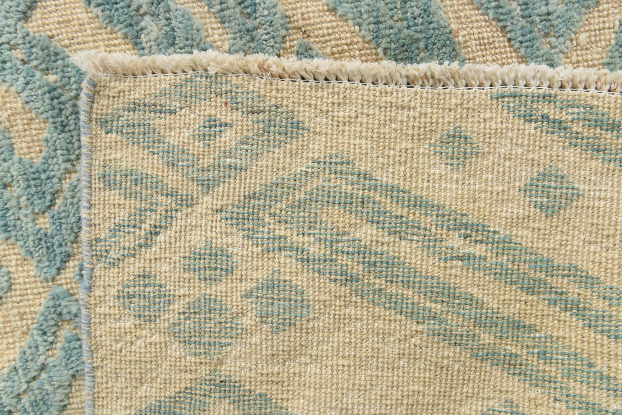 8' 4 x 10' 4 Hand Knotted Darya Wool Rug
