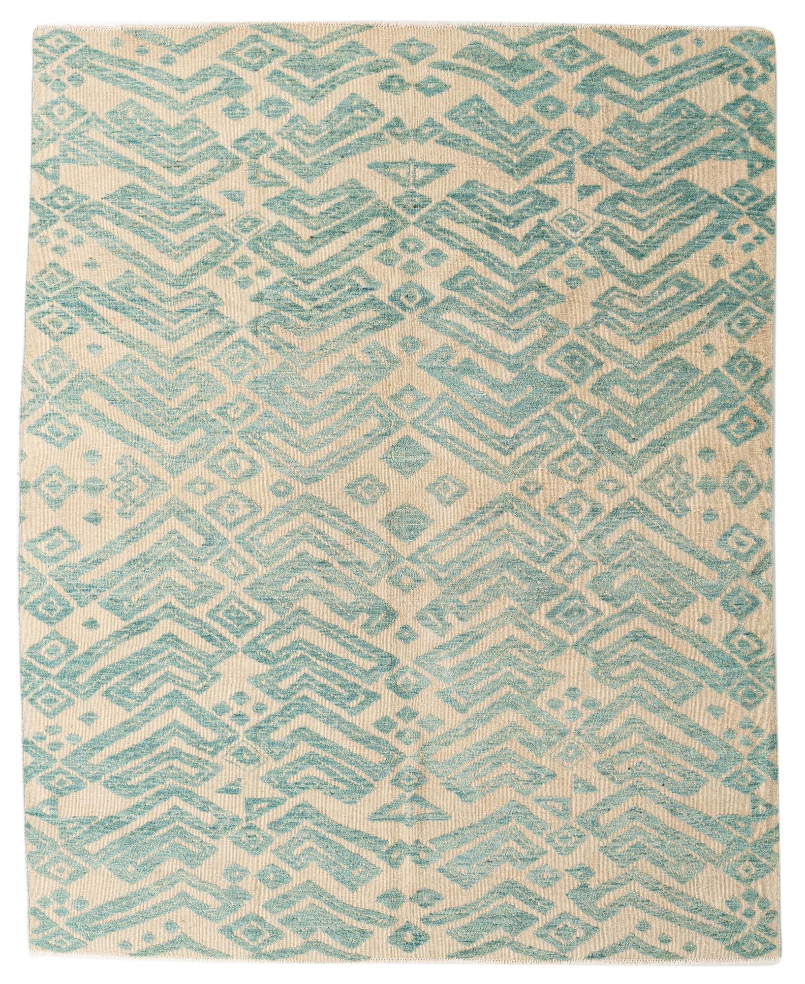 8' 4 x 10' 4 Hand Knotted Darya Wool Rug
