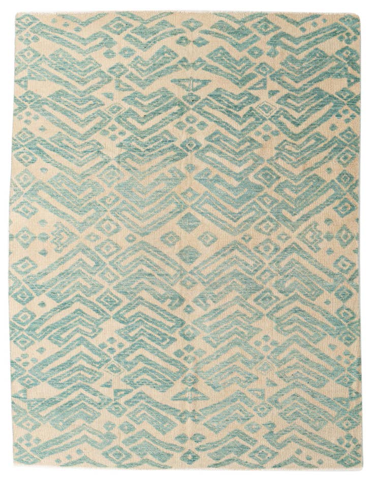 Detail image of 8' 4 x 10' 4 Hand Knotted Darya Wool Rug