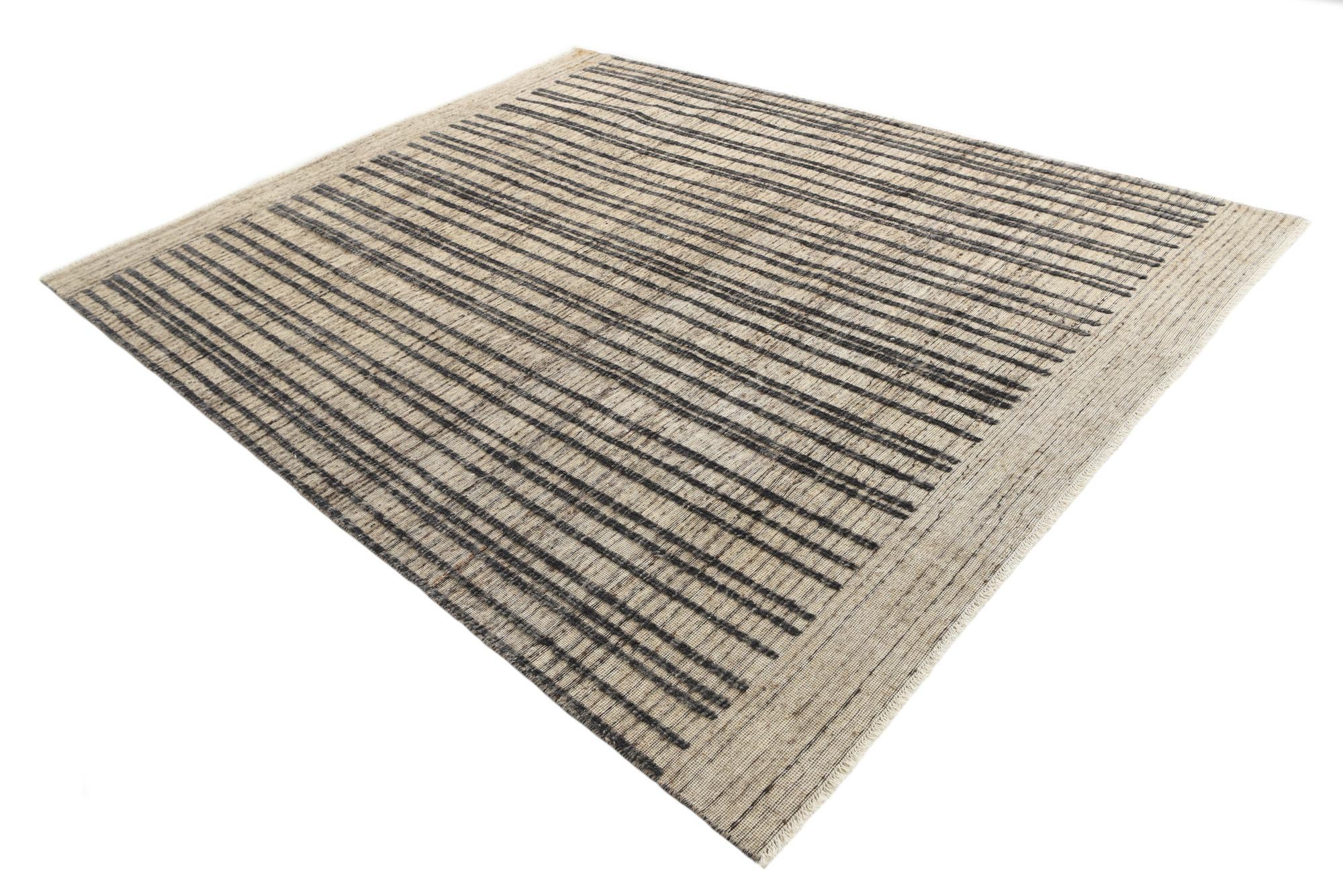 8' x 10' Hand Knotted Darya Wool Rug