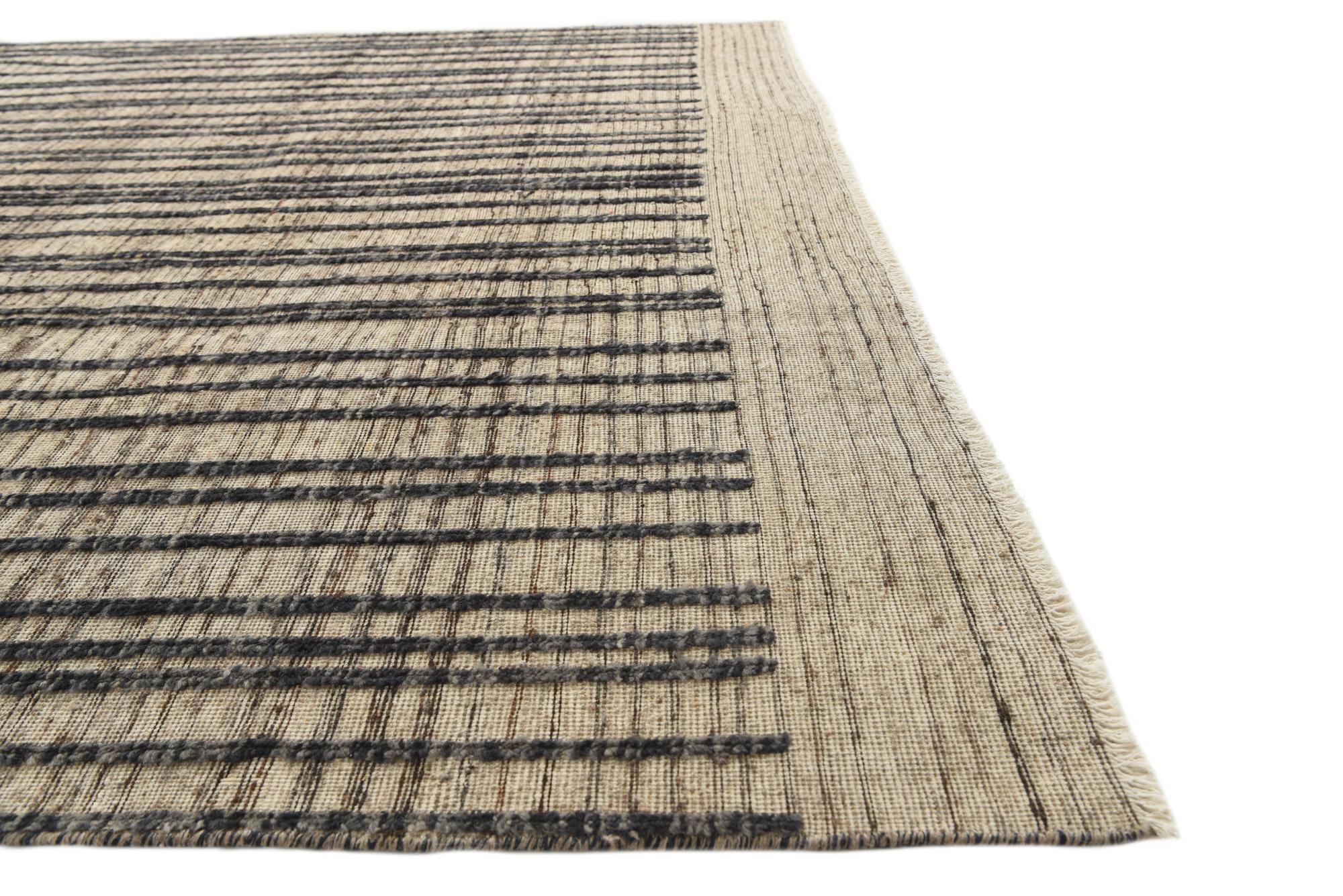 8' x 10' Hand Knotted Darya Wool Rug