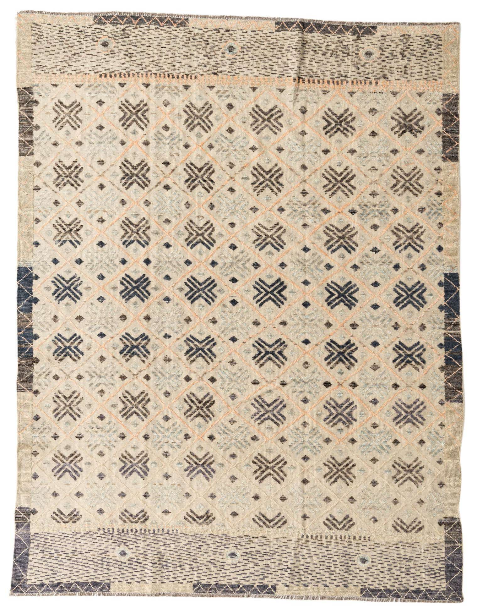 7' 8 x 10' 2 Hand Knotted Darya Wool Rug