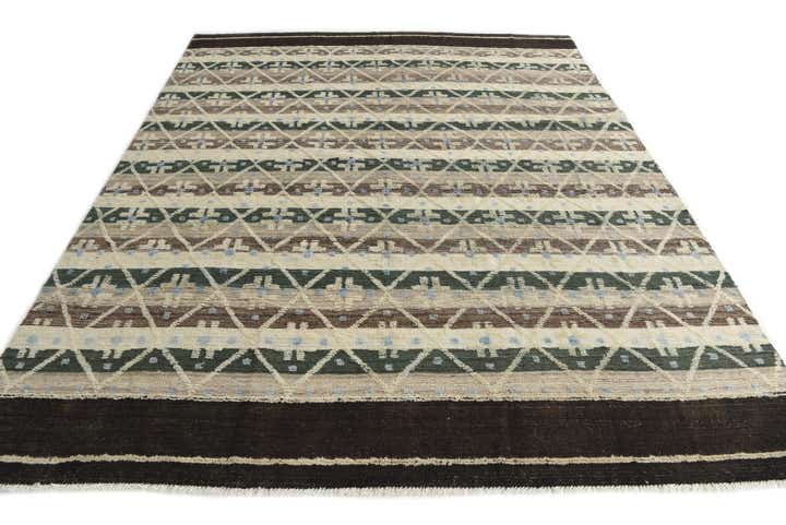 8' 2 x 10' 3 Hand Knotted Darya Wool Rug