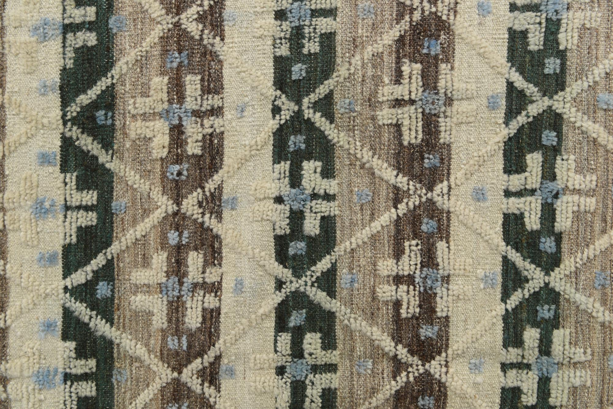 8' 2 x 10' 3 Hand Knotted Darya Wool Rug