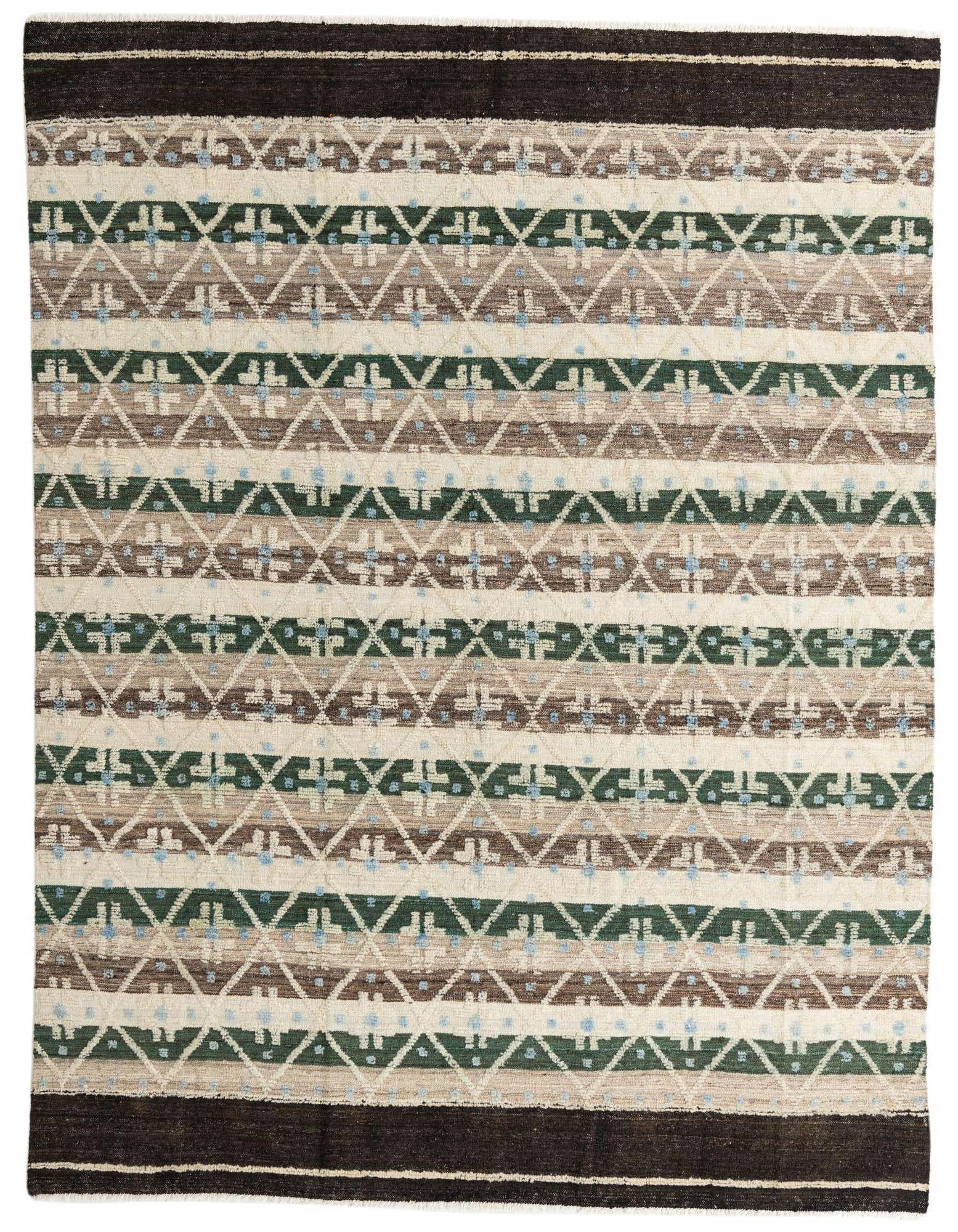 8' 2 x 10' 3 Hand Knotted Darya Wool Rug