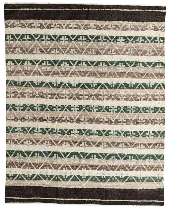 8' 2 x 10' 3 Hand Knotted Darya Wool Rug