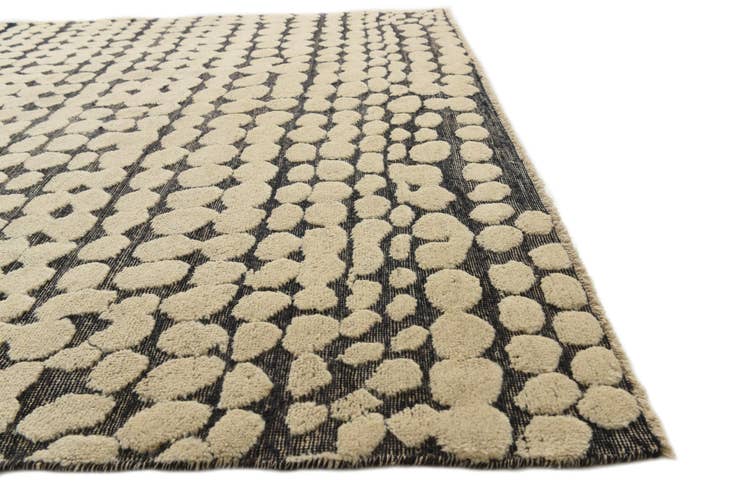 Detail image of 6' 5 x 10' 3 Hand Knotted Darya Wool Rug