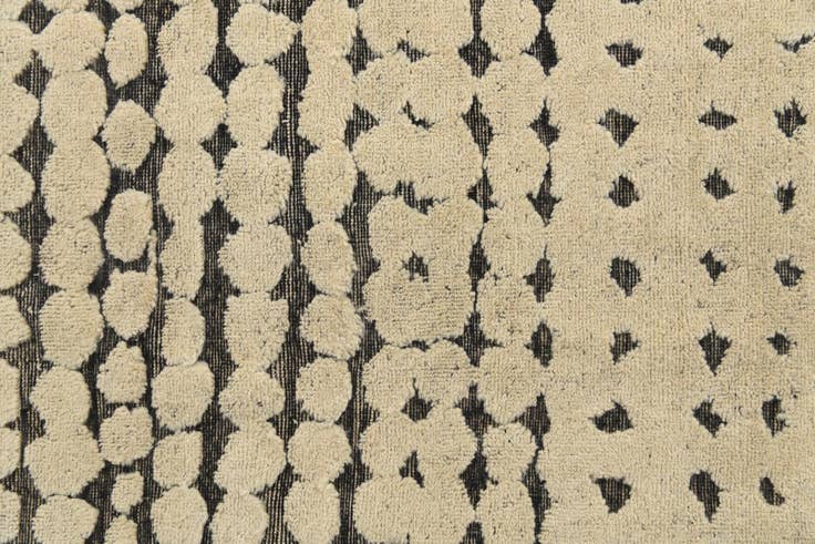 Detail image of 6' 5 x 10' 3 Hand Knotted Darya Wool Rug
