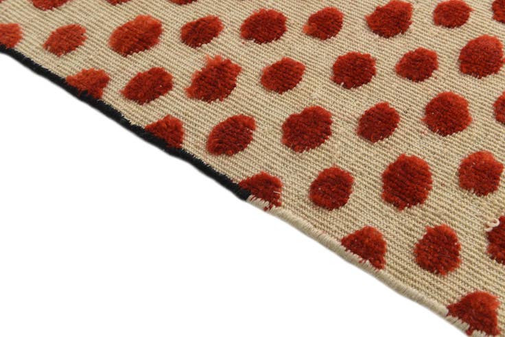 Detail image of 6' 6 x 9' 9 Hand Knotted Darya Wool Rug