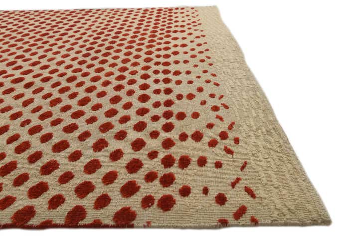 6' 7 x 9' 9 Hand Knotted Darya Wool Rug