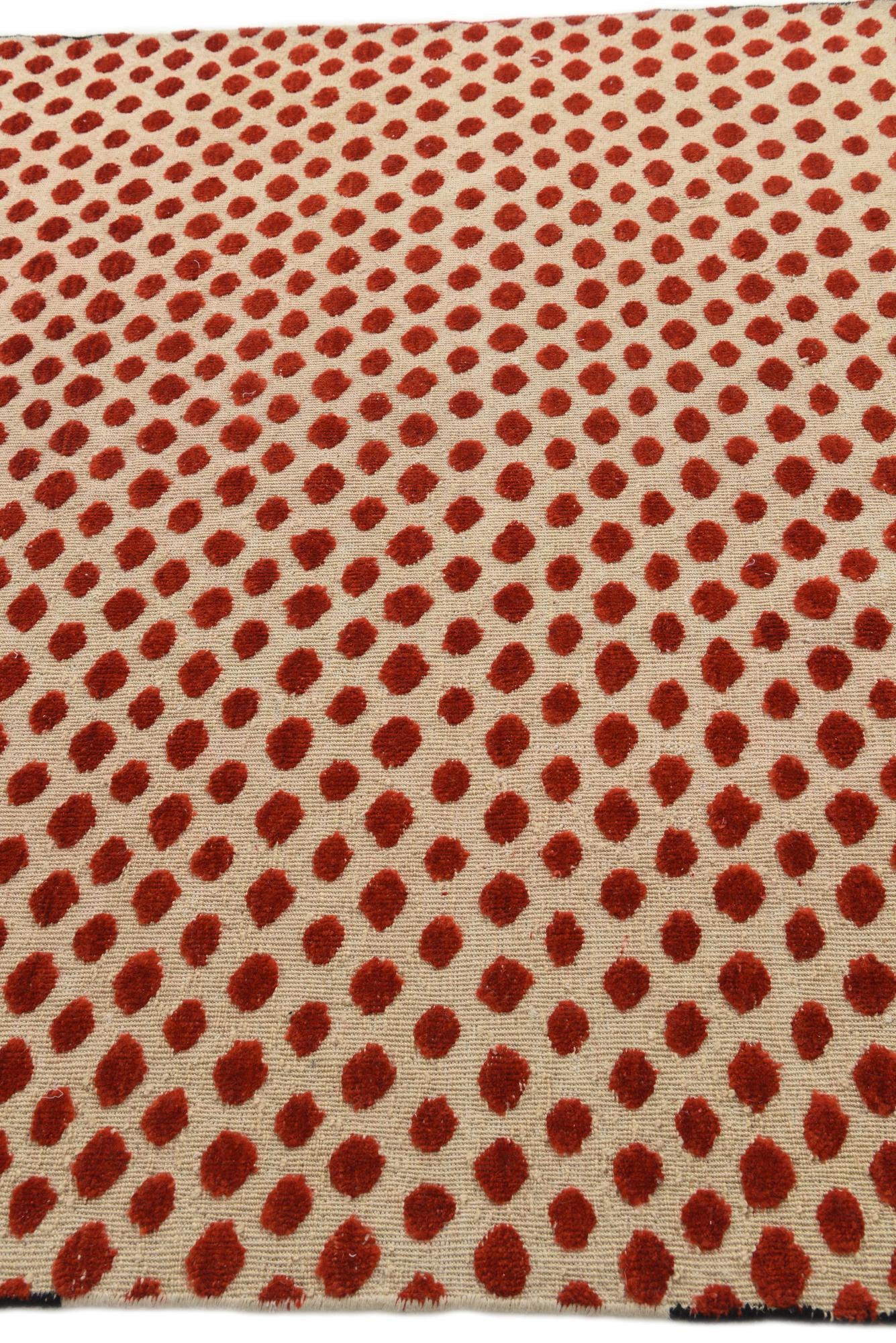 6' 7 x 9' 9 Hand Knotted Darya Wool Rug