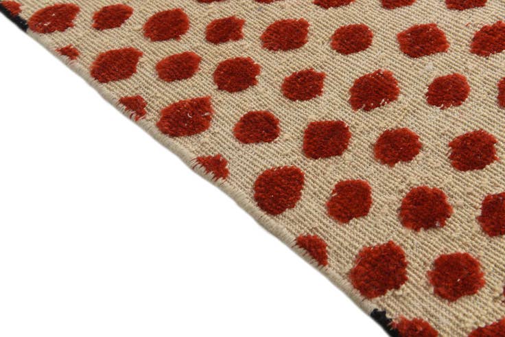 Detail image of 6' 7 x 9' 9 Hand Knotted Darya Wool Rug