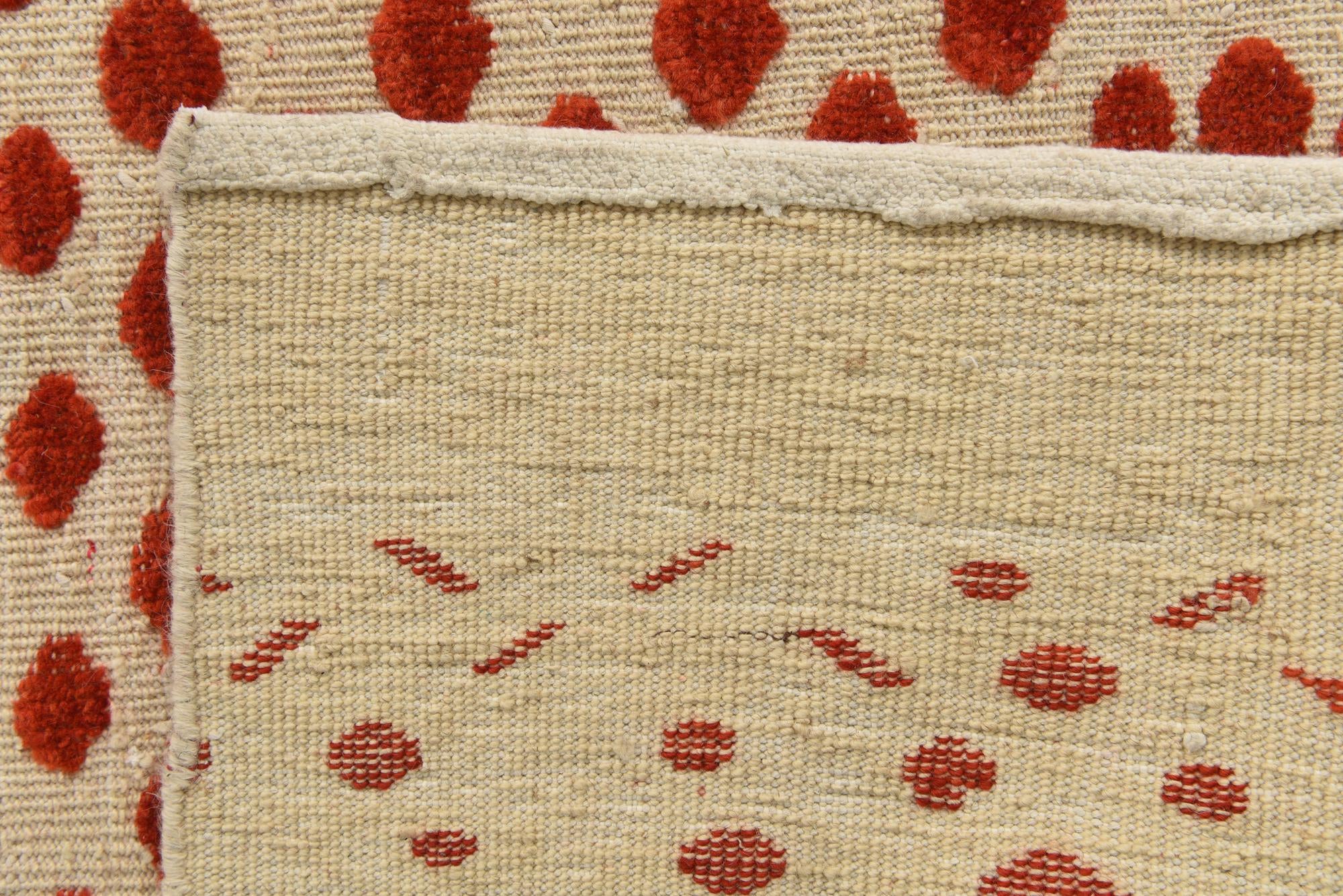 6' 7 x 9' 9 Hand Knotted Darya Wool Rug