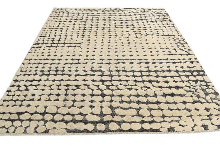 8' 1 x 9' 8 Hand Knotted Darya Wool Rug