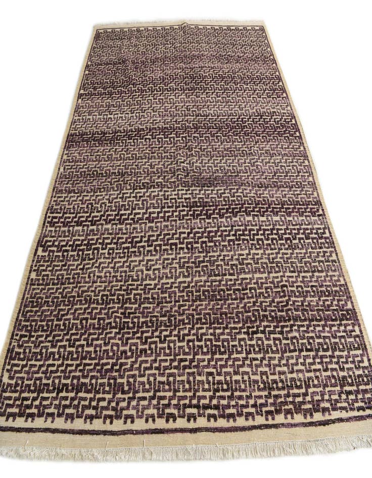 Detail image of 8' x 10'  Hand Knotted Darya Wool Rug