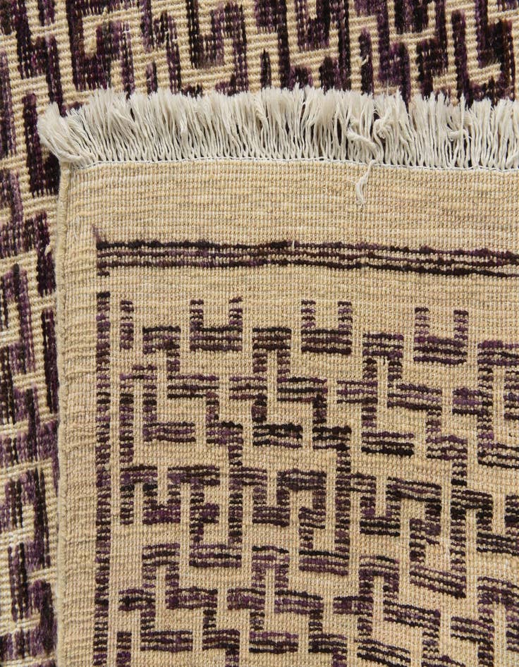 Detail image of 8' x 10'  Hand Knotted Darya Wool Rug