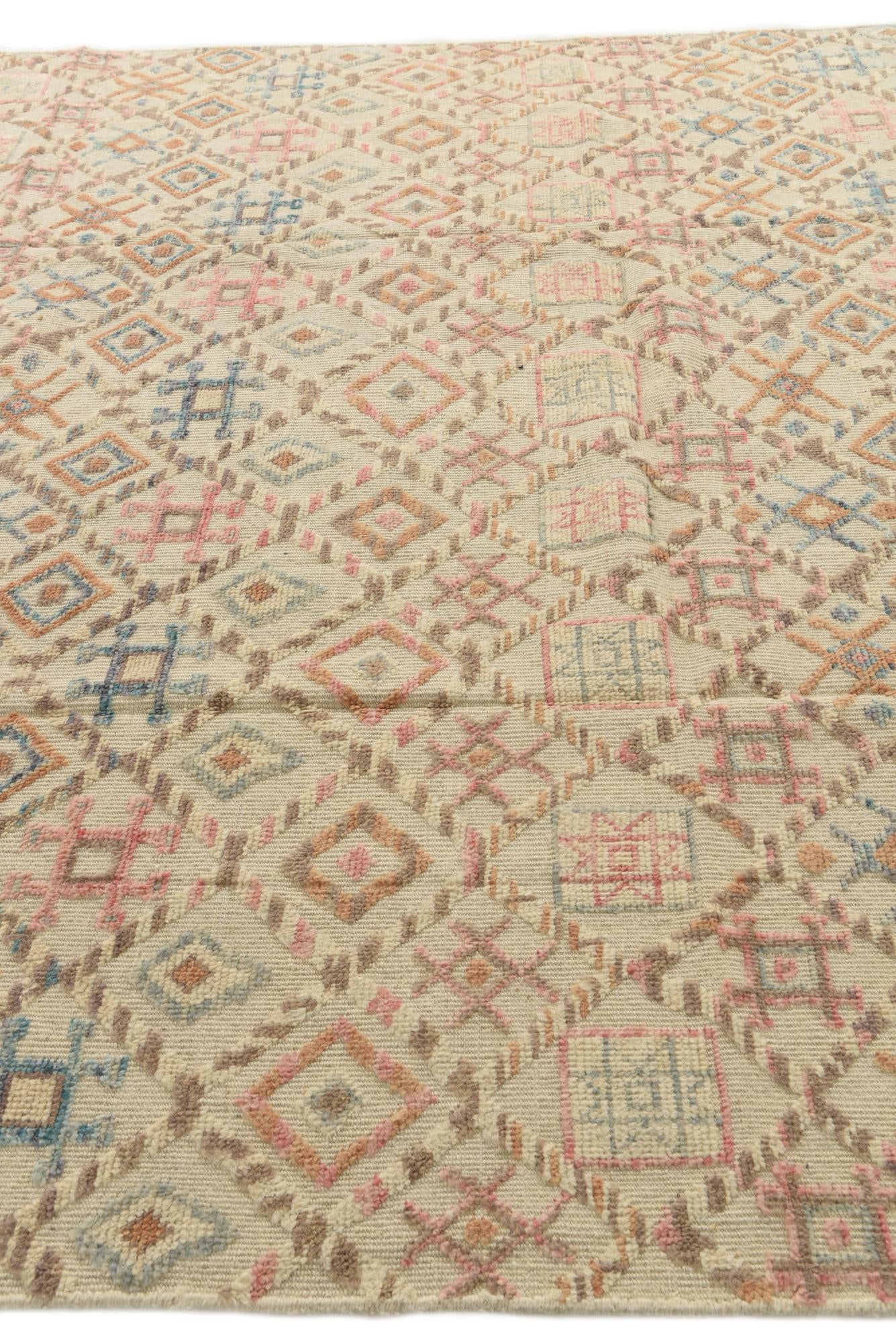 8' 10 x 12' 6 Hand Knotted Darya Wool Rug