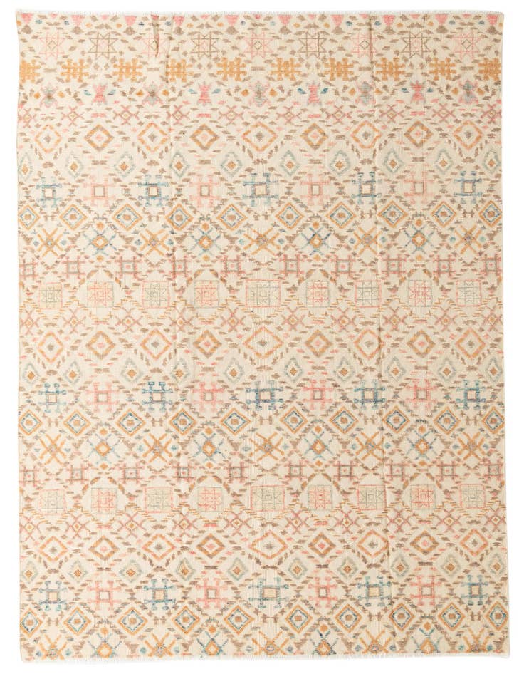 Detail image of 8' 10 x 12' 6 Hand Knotted Darya Wool Rug