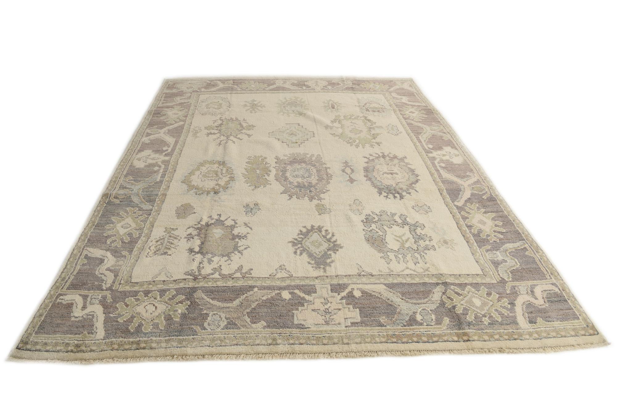 8' 3 x 10' 6 Hand Knotted Darya Wool Rug