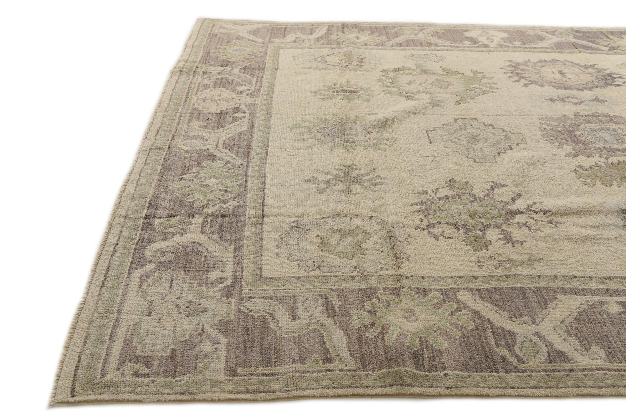 8' 3 x 10' 6 Hand Knotted Darya Wool Rug