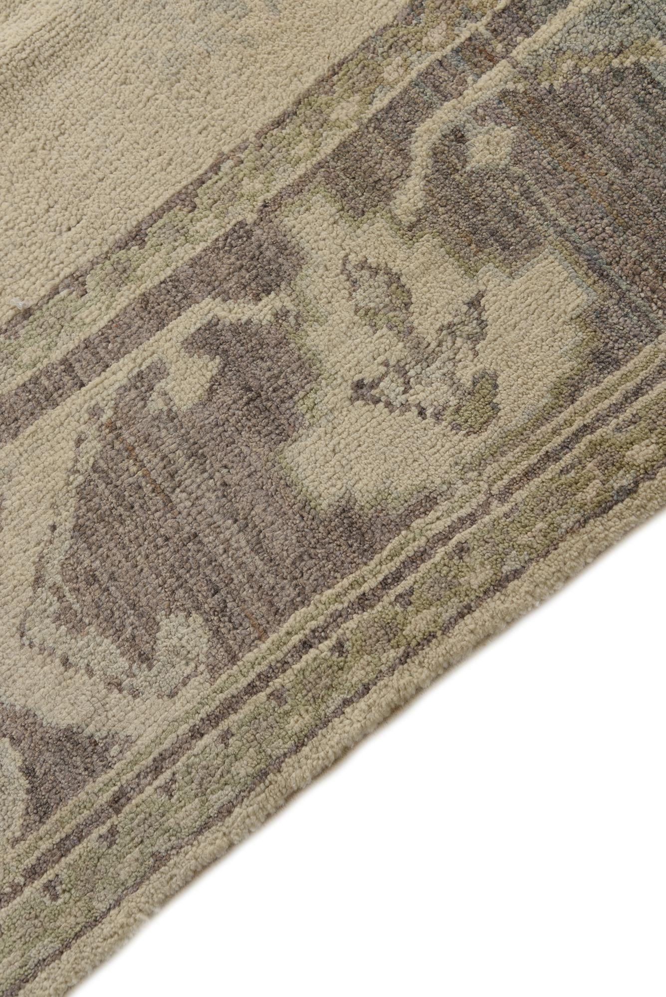 8' 3 x 10' 6 Hand Knotted Darya Wool Rug