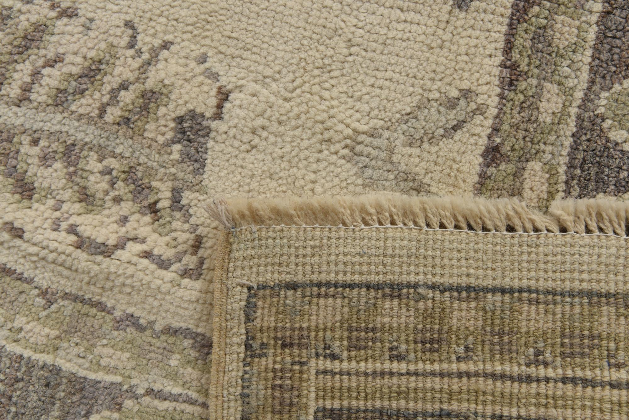 8' 3 x 10' 6 Hand Knotted Darya Wool Rug