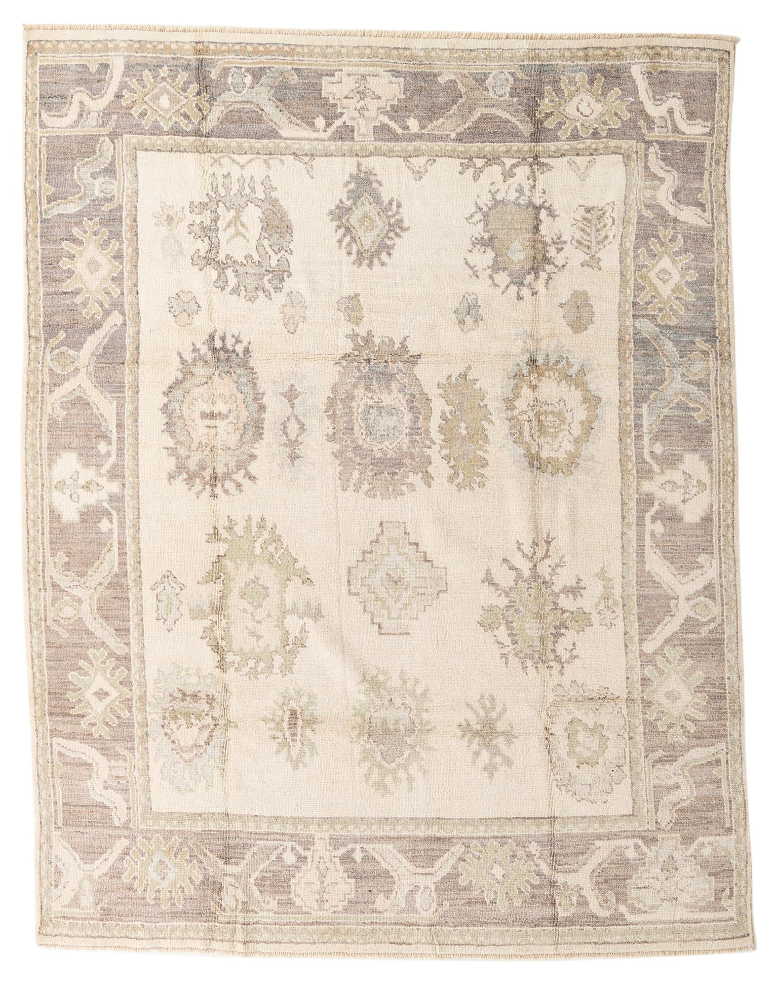 8' 3 x 10' 6 Hand Knotted Darya Wool Rug