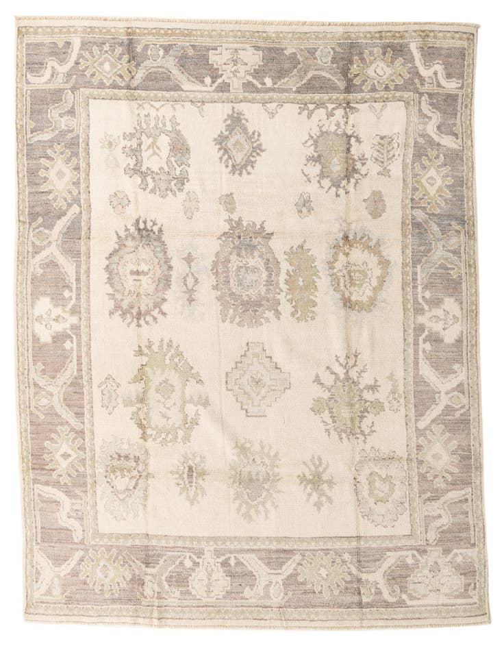 Detail image of 8' 3 x 10' 6 Hand Knotted Darya Wool Rug