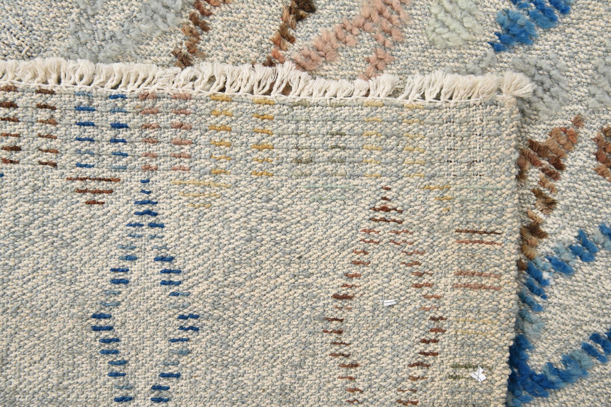 4' 10 x 6' 3 Hand Knotted Darya Wool Rug