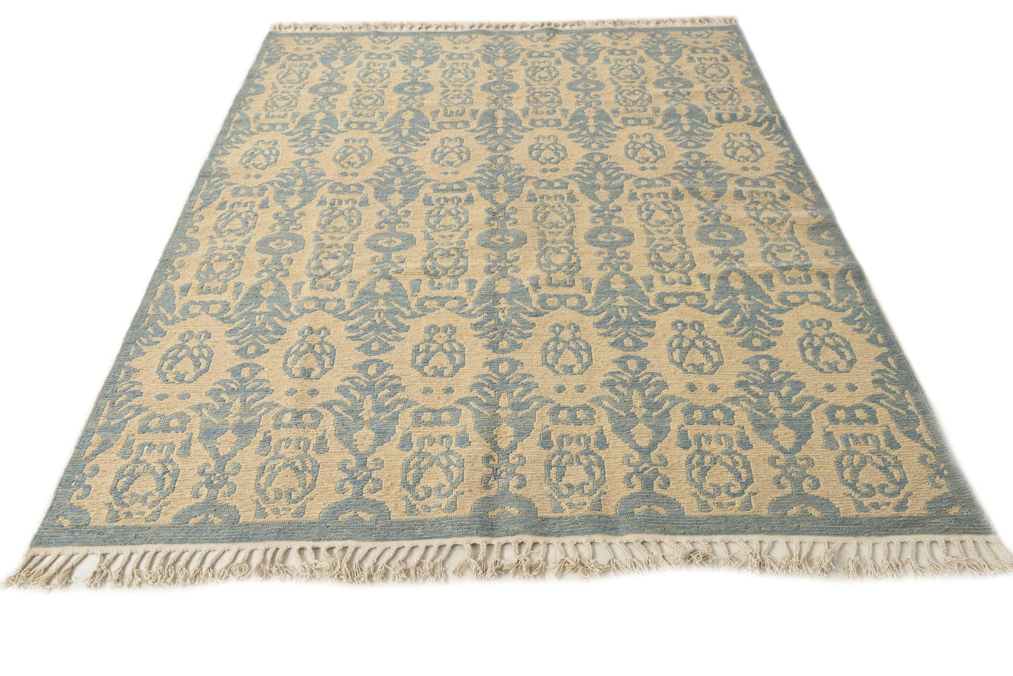 6' x 8' Hand Knotted Darya Wool Rug