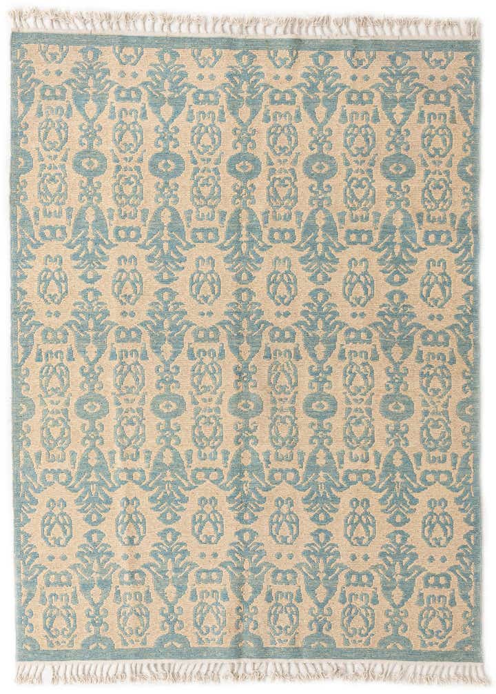 6' x 8' Hand Knotted Darya Wool Rug