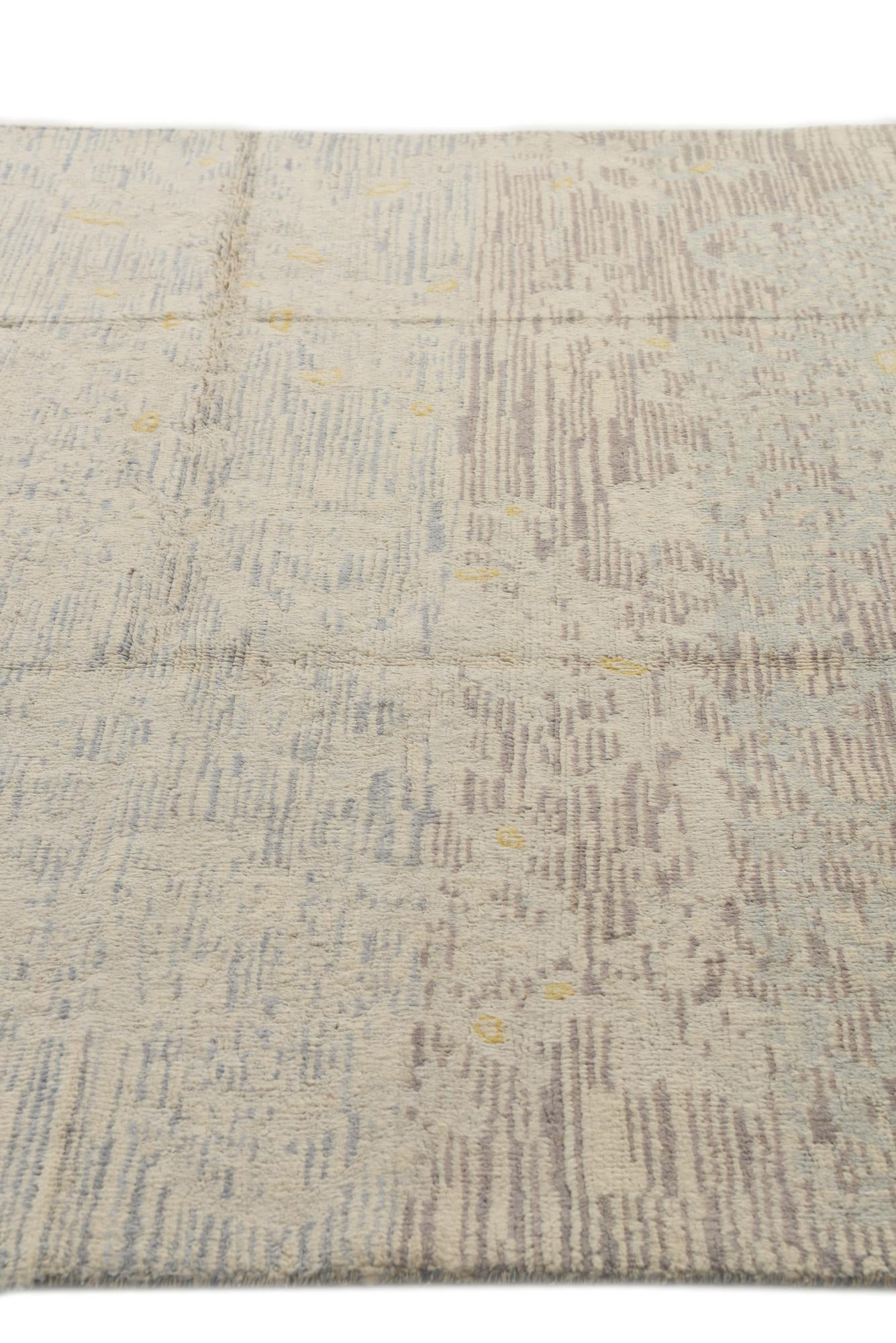 5' 7 x 8' 4 Hand Knotted Darya Wool Rug