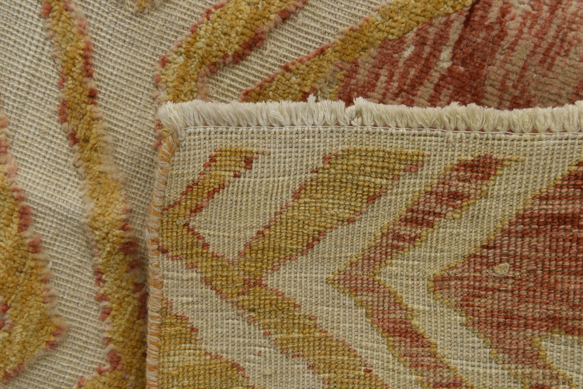 9' 7 x 14' 3 Hand Knotted Darya Wool Rug