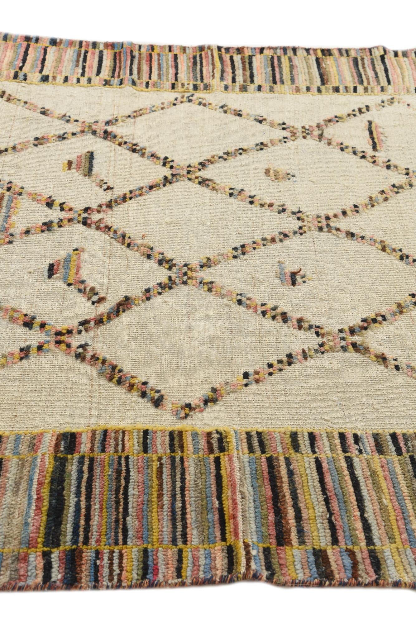 5' 3 x 7' 7 Hand Knotted Darya Wool Rug