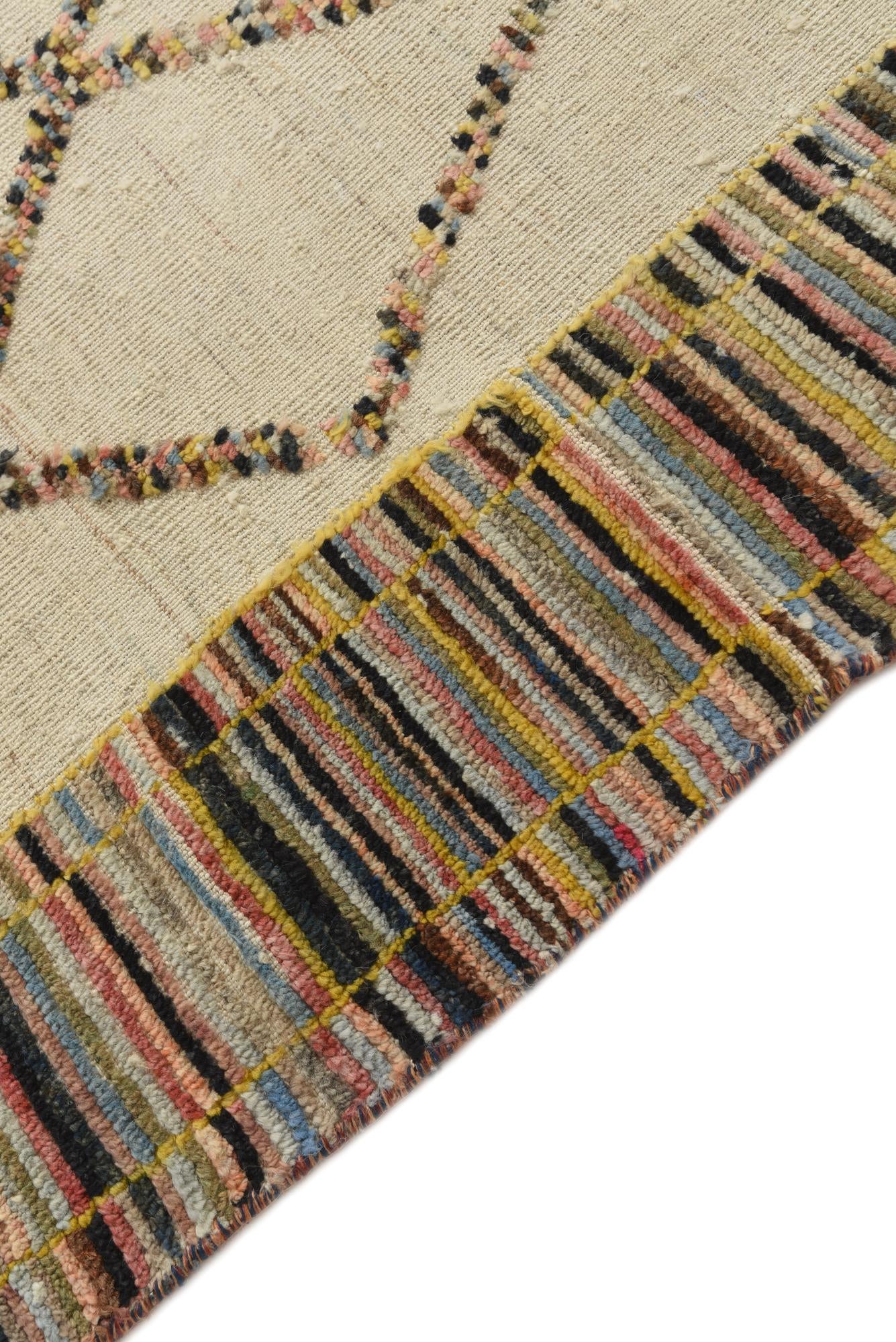 5' 3 x 7' 7 Hand Knotted Darya Wool Rug