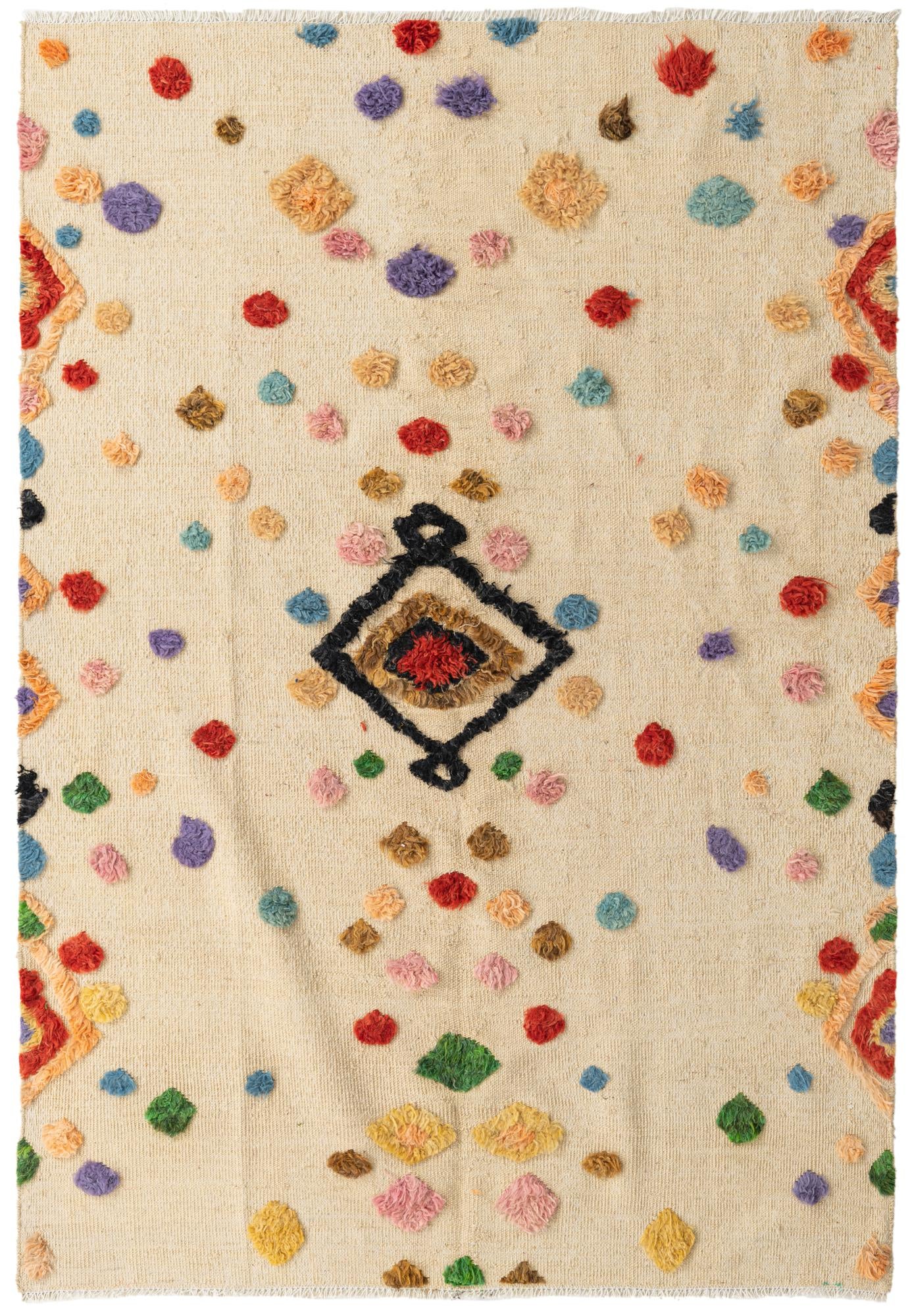 5' 6 x 8' Hand Knotted Darya Wool Rug