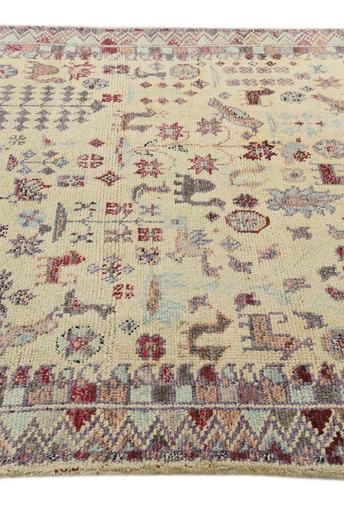 5' 6 x 7' 8 Hand Knotted Darya Wool Rug