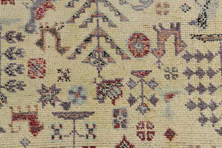 5' 6 x 7' 8 Hand Knotted Darya Wool Rug