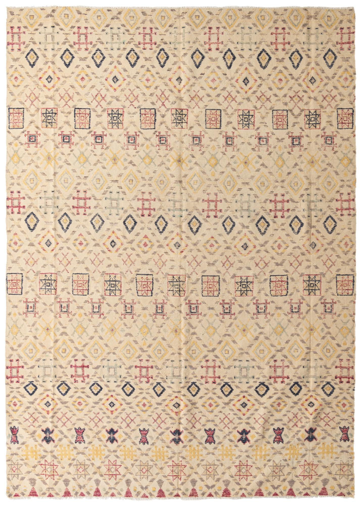 10' 2 x 14' 1 Hand Knotted Darya Wool Rug