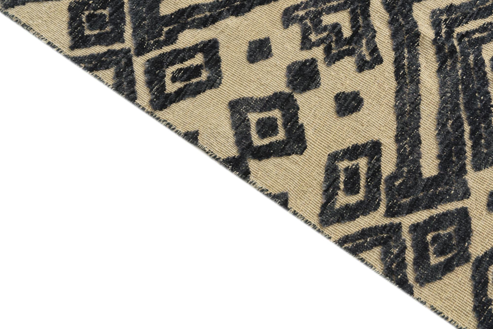 8' x 10' 4 Hand Knotted Darya Wool Rug