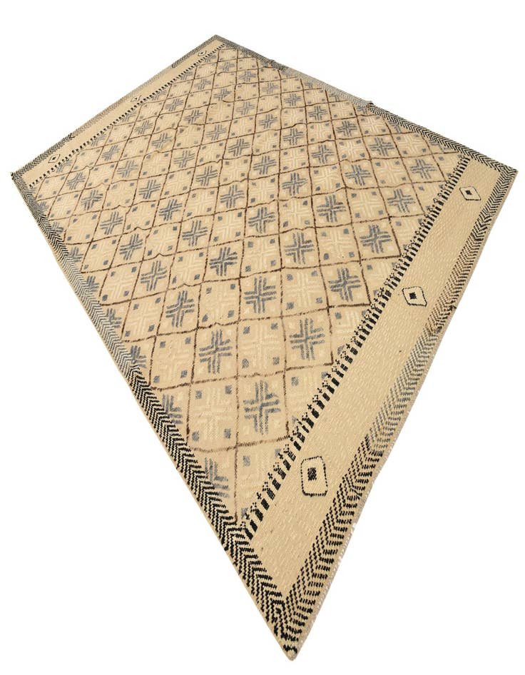 Detail image of 9' x 12' 8  Hand Knotted Darya Wool Rug