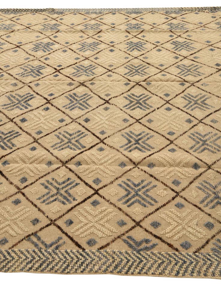 Detail image of 9' x 12' 8  Hand Knotted Darya Wool Rug