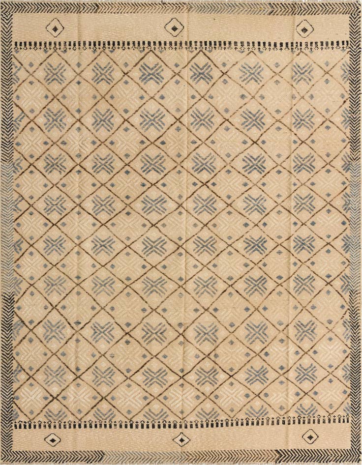 Detail image of 9' x 12' 8 Hand Knotted Darya Wool Rug