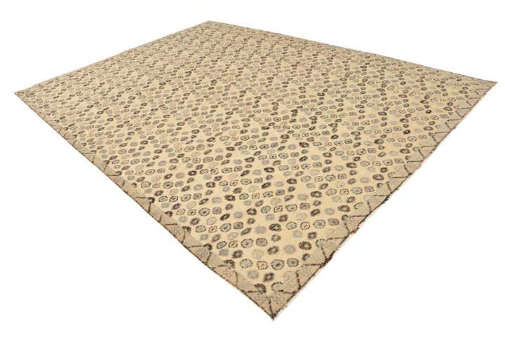 9' 2 x 12' 6 Hand Knotted Darya Wool Rug