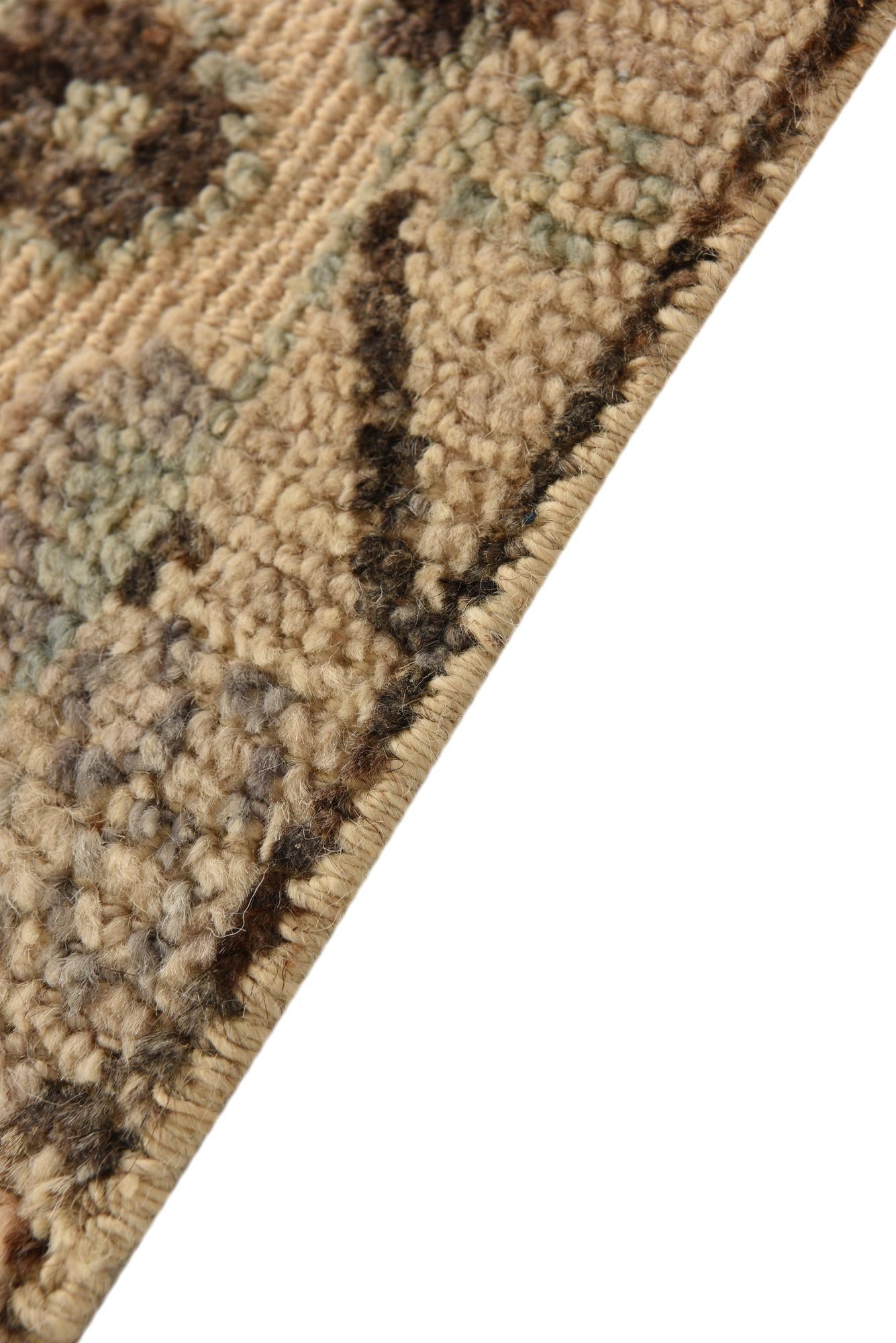 9' 2 x 12' 6 Hand Knotted Darya Wool Rug