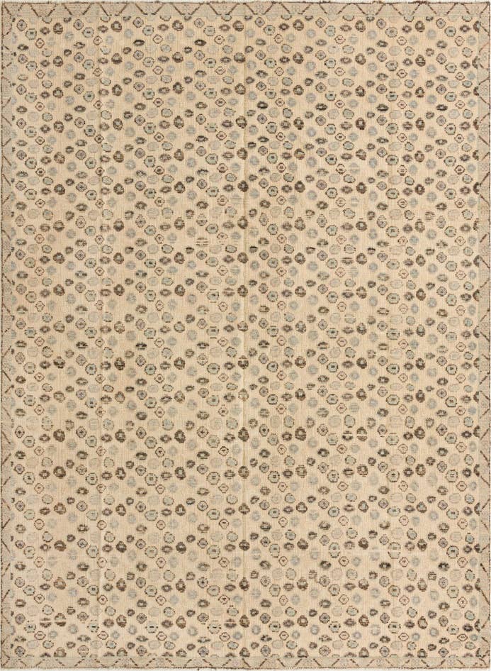 Detail image of 9' 2 x 12' 6 Hand Knotted Darya Wool Rug