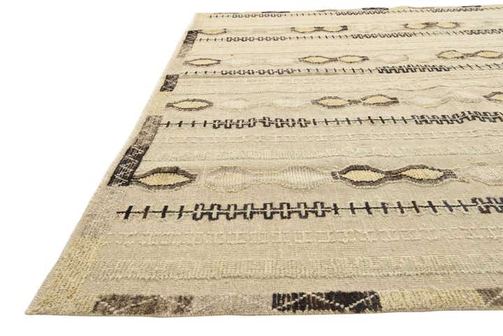 9' x 12' 7 Hand Knotted Darya Wool Rug